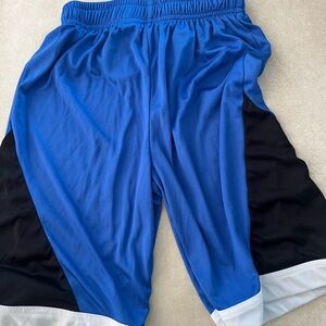 Blue and Black Athletic Shorts boys